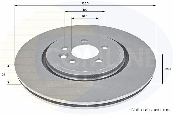 Brake Disc (ADC1336V)
