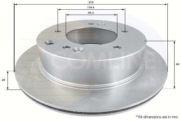 Brake Disc (ADC1088V)