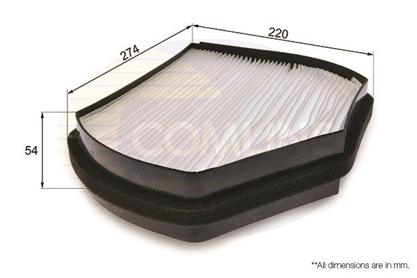 Filter, cabin air (EKF197)