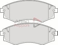 Brake Pad Set, disc brake (ADB3227)
