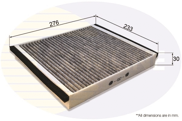 Filter, cabin air (EKF123A)