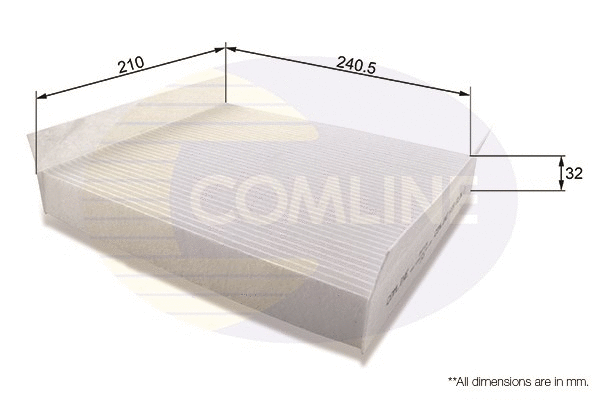 Filter, cabin air (EKF104)
