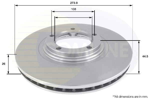 Brake Disc (ADC1062V)