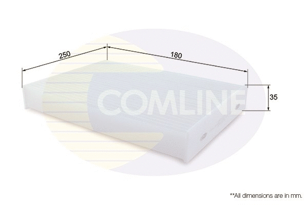 Filter, cabin air (EKF371)