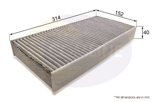 Filter, cabin air (EKF109A)