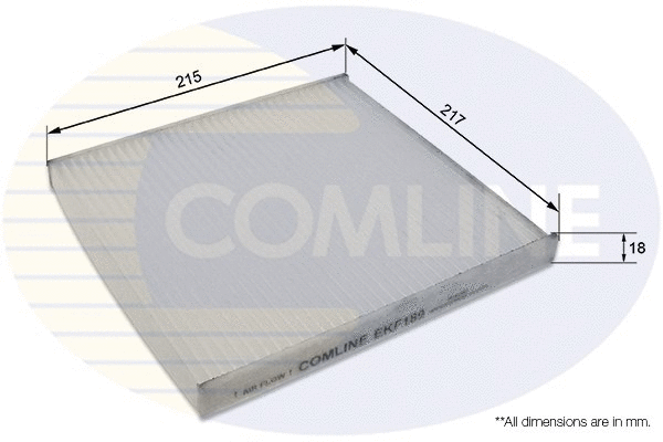 Filter, cabin air (EKF189)