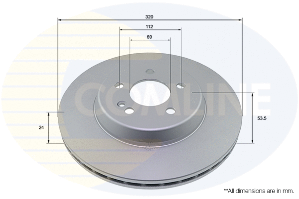 Brake Disc (ADC4080V)