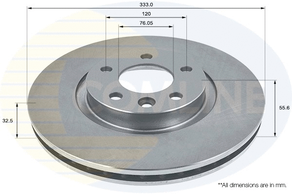 Brake Disc (ADC1452V)