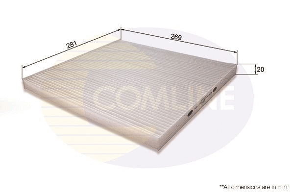 Filter, cabin air (EKF334)