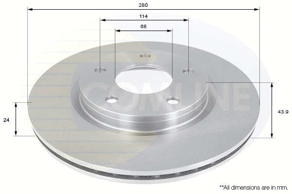 Brake Disc (ADC0277V)