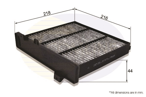 Filter, cabin air (EKF395A)