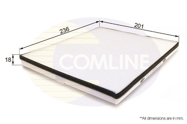 Filter, cabin air (EKF200)