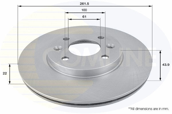 Brake Disc (ADC1510V)