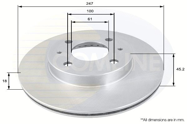 Brake Disc (ADC0242V)