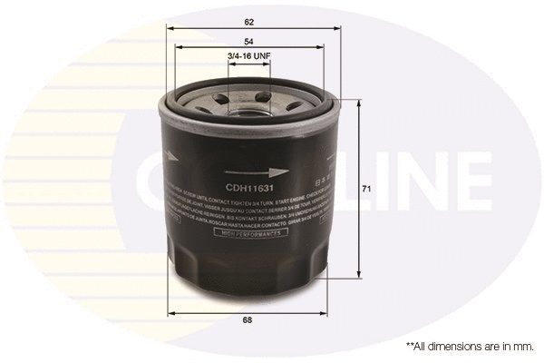 Oil Filter (CDH11631)