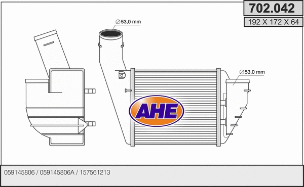 Charge Air Cooler (702.042)