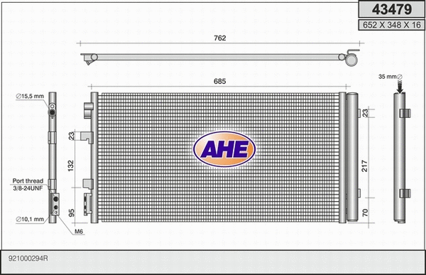 Condenser, air conditioning (43479)