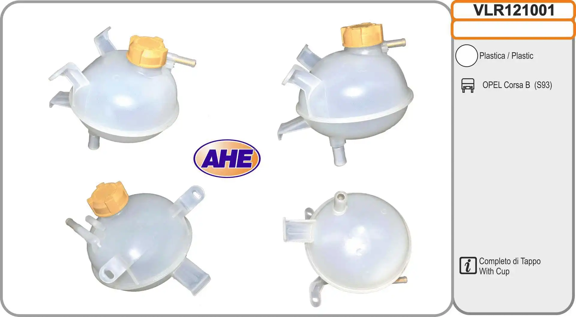 Expansion Tank, coolant (VLR121001)