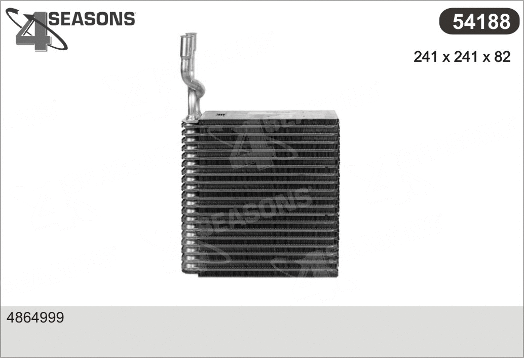 Evaporator, air conditioning (54188)