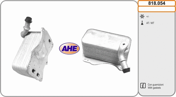 Oil Cooler, engine oil (818.054)
