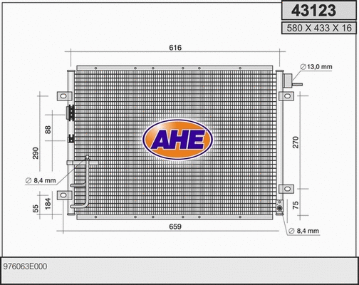 Condenser, air conditioning (43123)