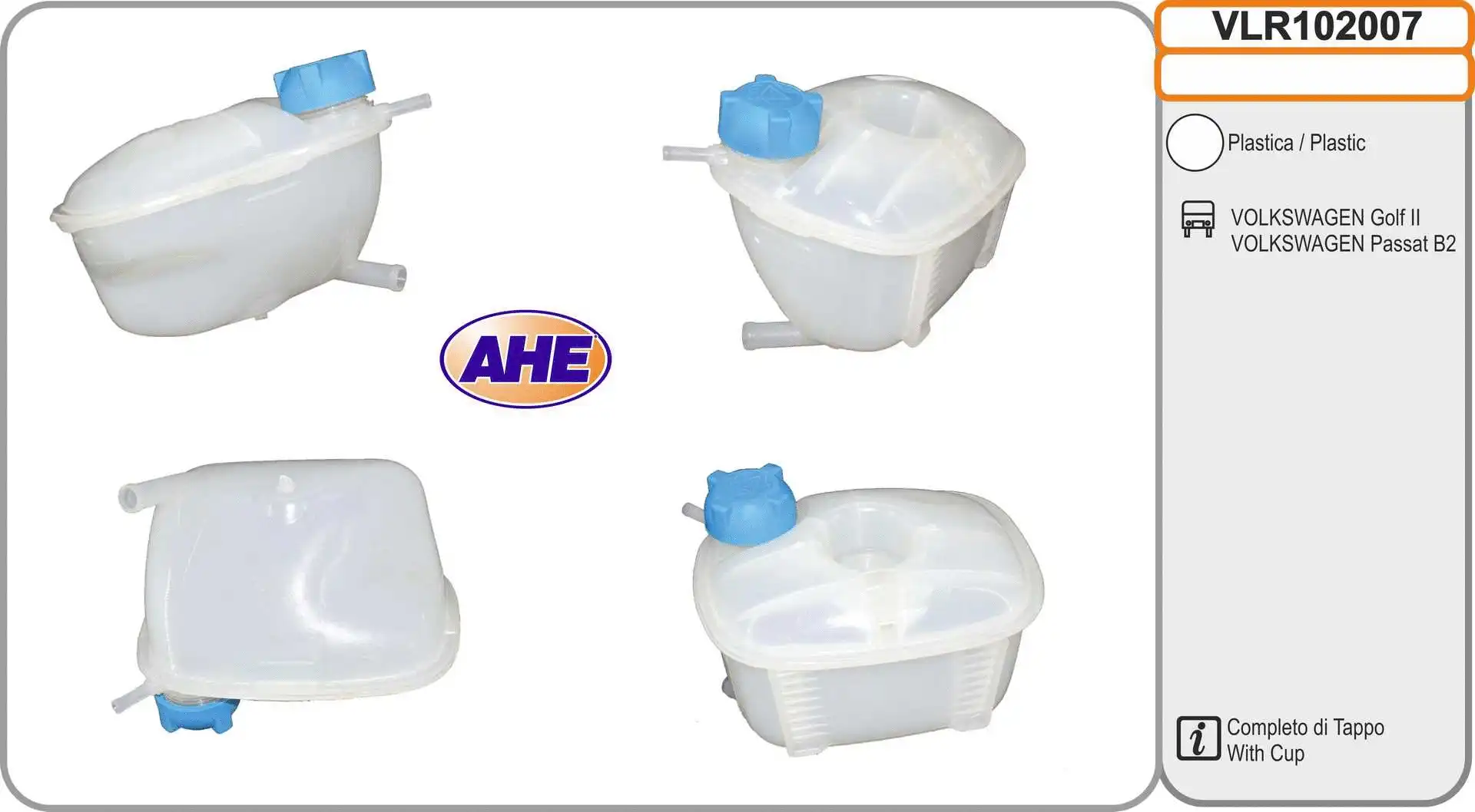 Expansion Tank, coolant (VLR102007)