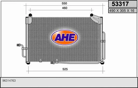 Condenser, air conditioning (53317)