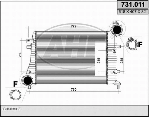 Charge Air Cooler (731.011)
