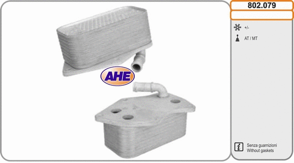 Oil Cooler, engine oil (802.079)