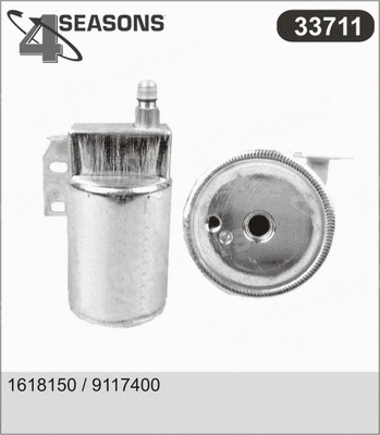 Dryer, air conditioning (33711)