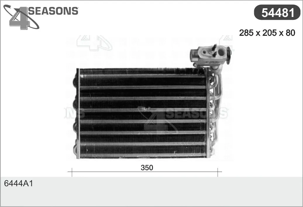 Evaporator, air conditioning (54481)
