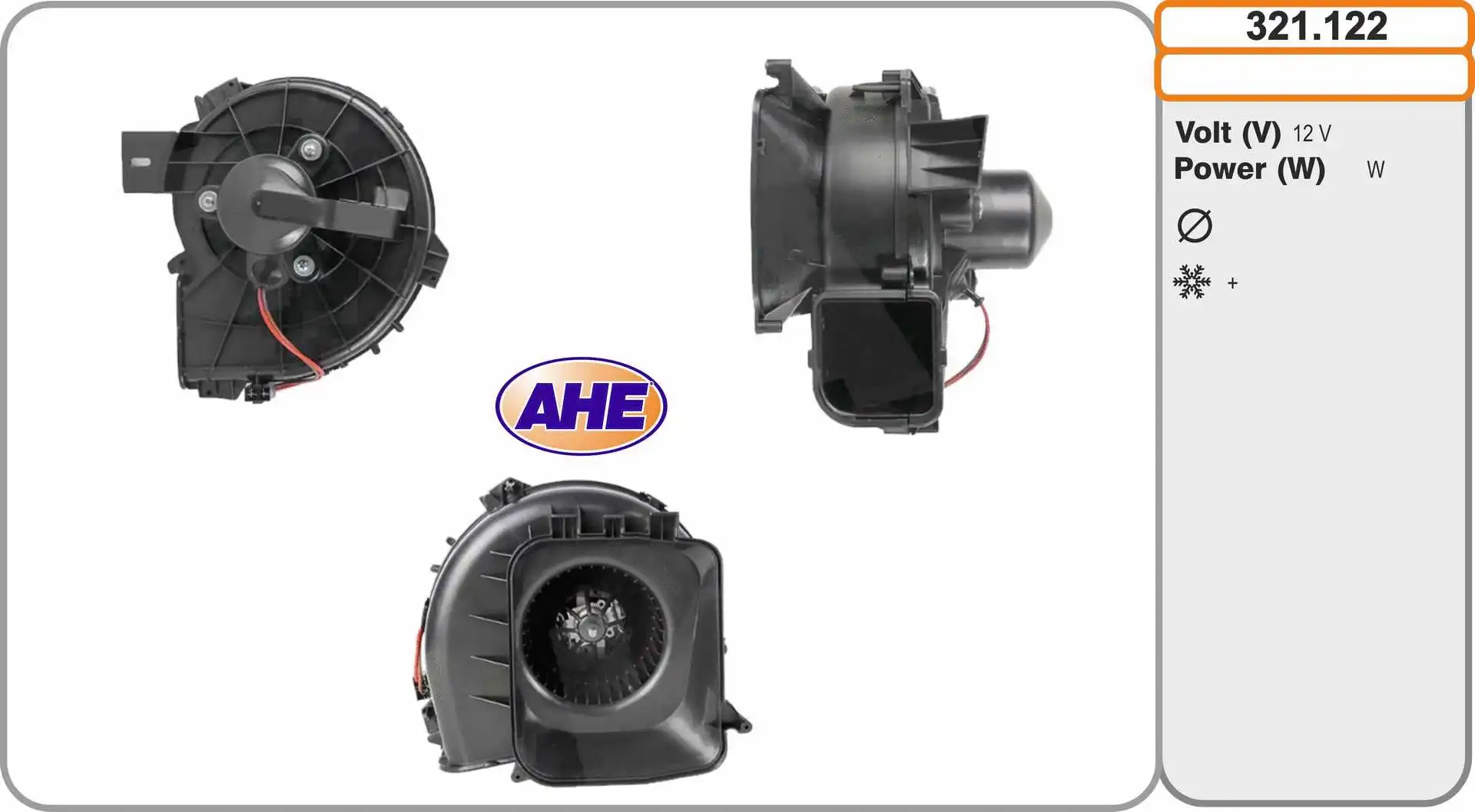 Interior Blower (321.122)