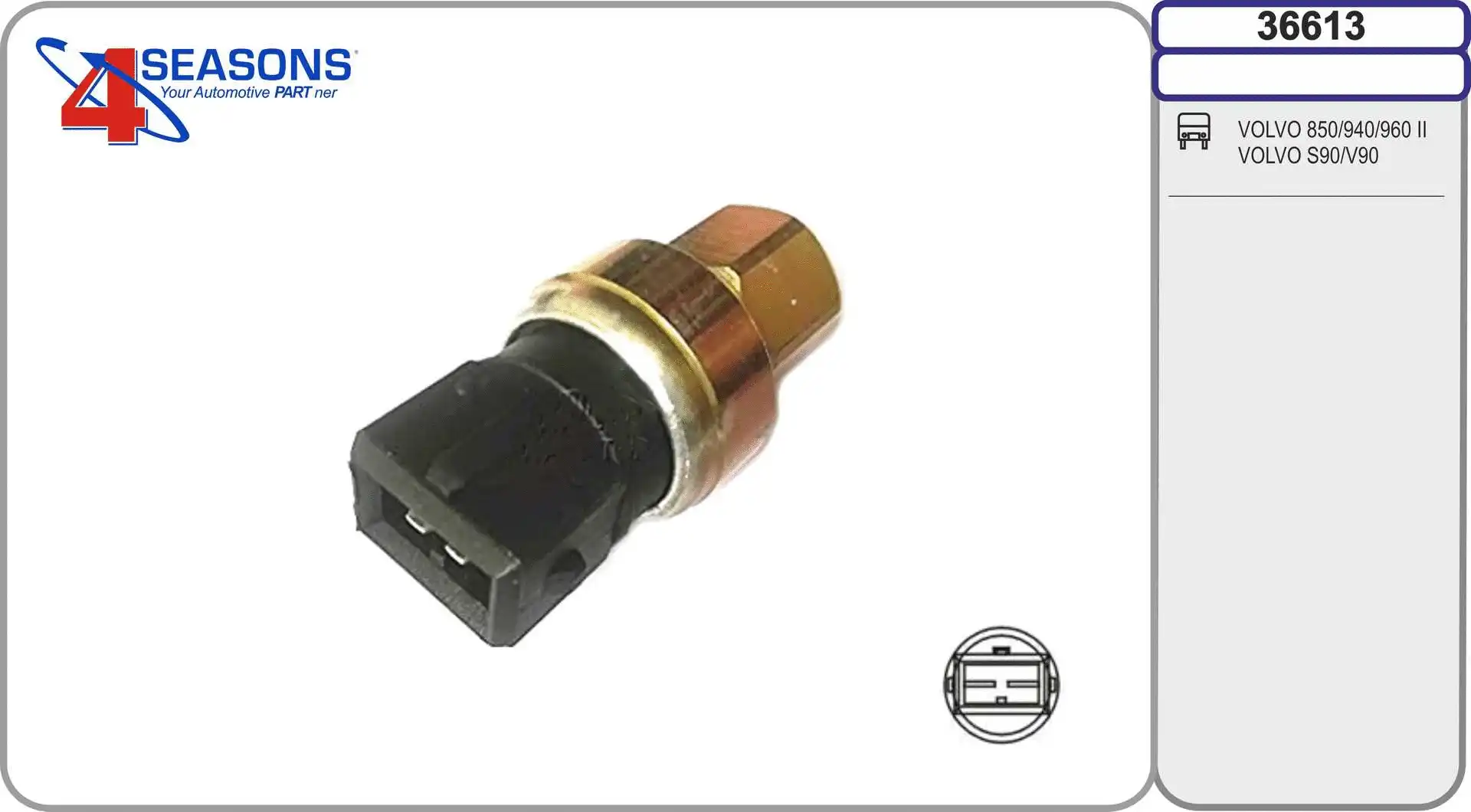 Pressure Switch, air conditioning (36613)