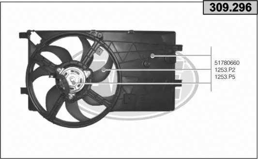 Fan, engine cooling (309.296)