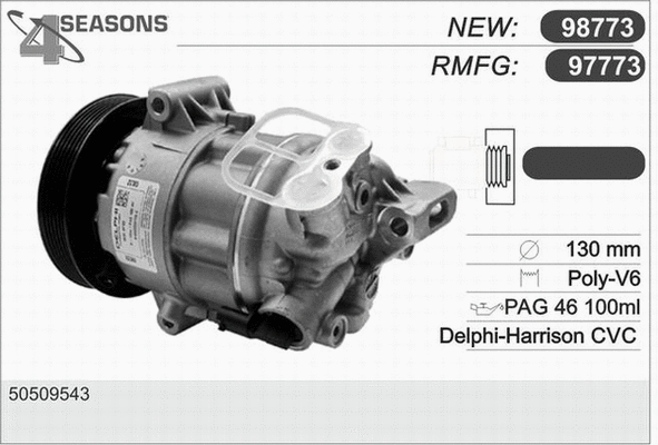 Compressor, air conditioning (97773)