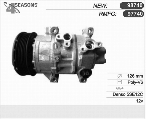 Compressor, air conditioning (97740)