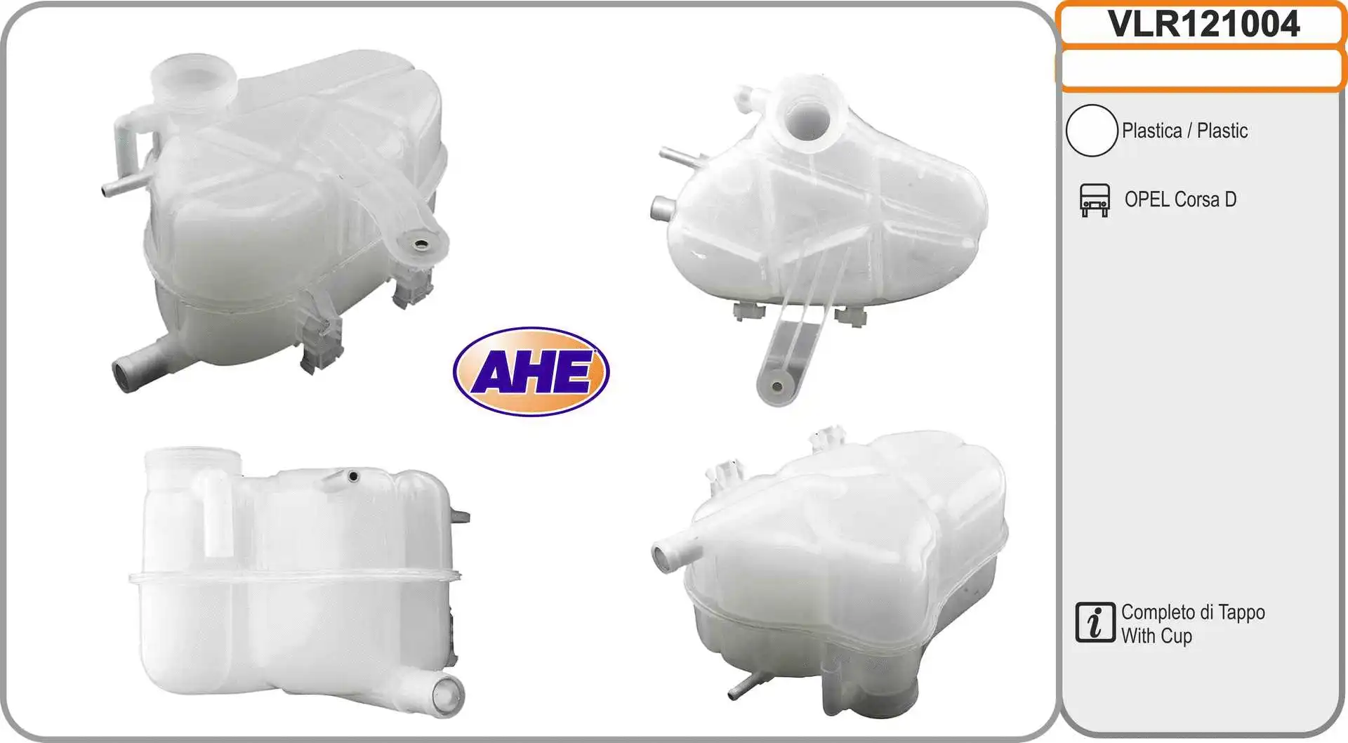 Expansion Tank, coolant (VLR121004)