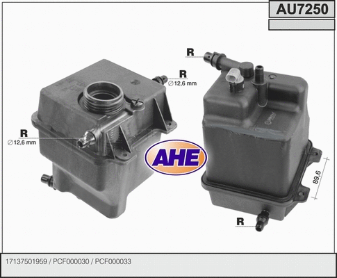 Expansion Tank, coolant (AU7250)