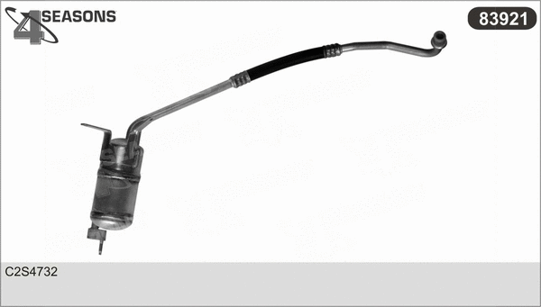 Dryer, air conditioning (83921)