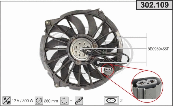 Fan, engine cooling (302.109)