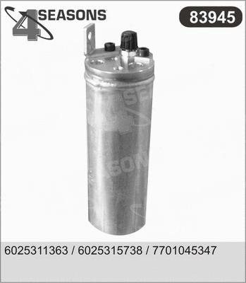 Dryer, air conditioning (83945)