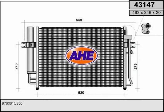 Condenser, air conditioning (43147)