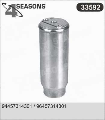 Dryer, air conditioning (33592)
