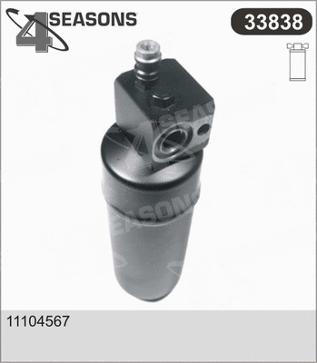 Dryer, air conditioning (33838)