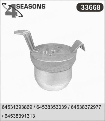 Dryer, air conditioning (33668)