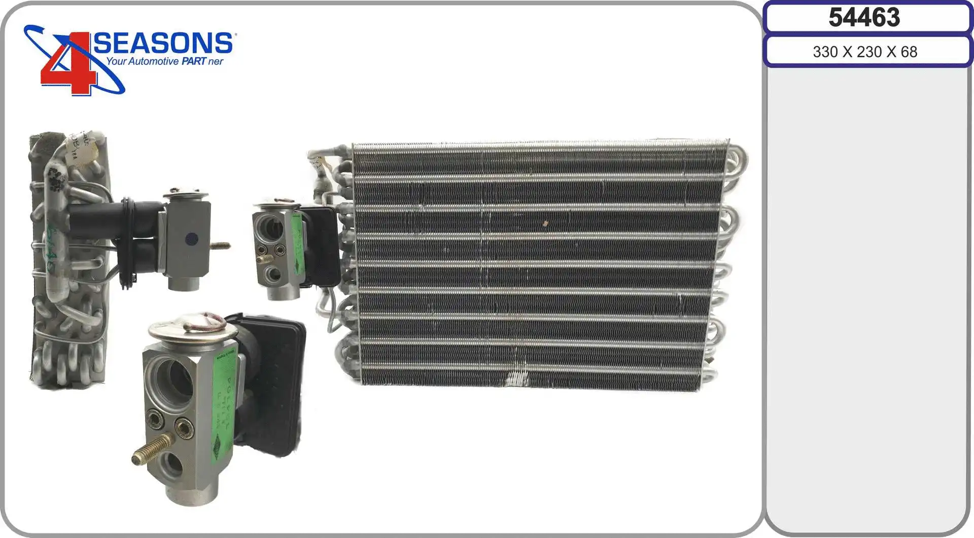 Evaporator, air conditioning (54463)