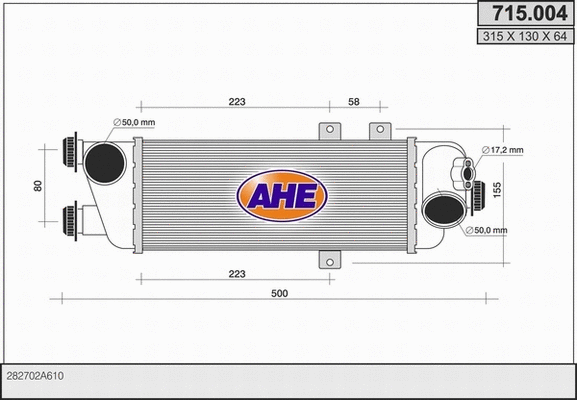Charge Air Cooler (715.004)