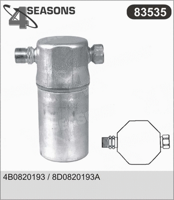Dryer, air conditioning (83535)