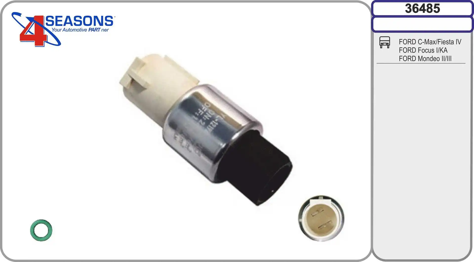 Pressure Switch, air conditioning (36485)