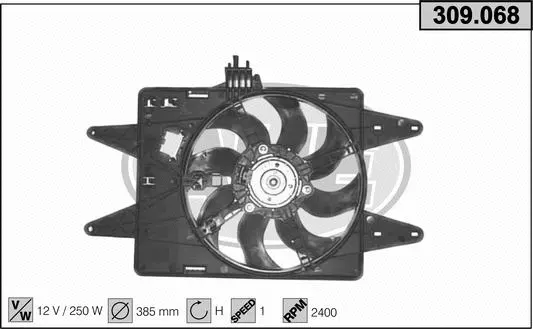 Fan, engine cooling (309.068)